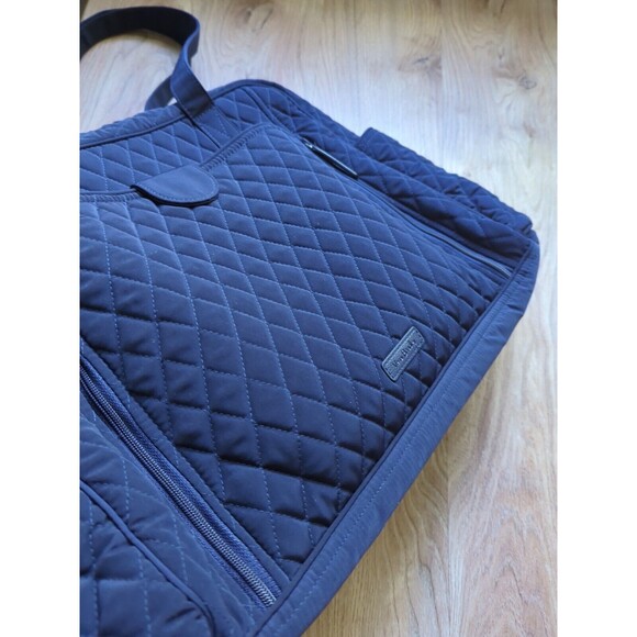 Vera Bradley Make a Change Baby Diaper Tote Bag Changing Pad Solid Navy Blue - Picture 2 of 13